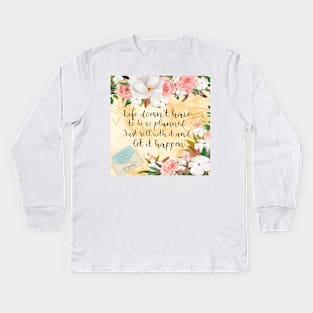 Lara Jean's Unplanned Life Kids Long Sleeve T-Shirt